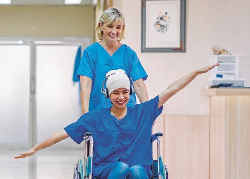 Dank professioneller Übergänge sicher betreut durch jede Behandlungsphase.